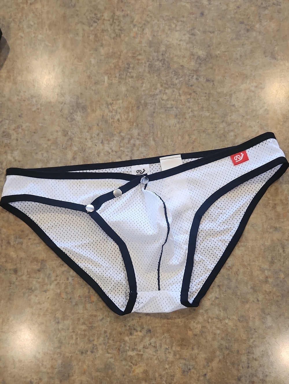 Tear Away Mesh Brief - Picture 8 of 9